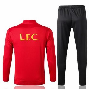 Survetement Enfant Liverpool 2019-20 Noir Rouge