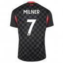 Maillot Liverpool NO.7 Milner 3ª 2020-21 Noir