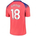 Maillot Chelsea NO.18 Giroud 3ª 2020-21 Orange