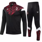 Survetement AC Milan 2021-22 Noir Rouge Survetement AC Milan 2021-22 Noir Rouge