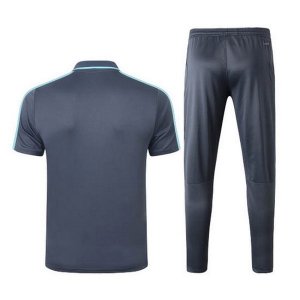 Polo Ensemble Complet Juventus 2020-21 Gris Vert