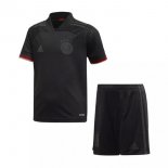 Maillot Allemagne 2ª Enfant 2021 Noir