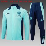 Enfant Survetement Manchester United 2025-26 Bleu