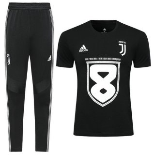 Entrainement Juventus Conjunto Complet 2019-20 Noir