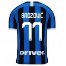 Maillot Inter Milan NO.77 Brozovic 1ª 2019-20 Bleu