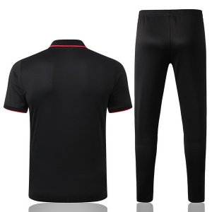 Polo Atlético Madrid Conjunto Complet 2019-20 Noir