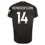 Maillot Liverpool NO.14 Henderson 3ª 2019-20 Noir