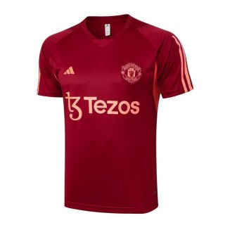 Maillot Entrainement Manchester United 2024-25 Rouge Maillot Entrainement Manchester United 2024-25 Rouge