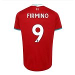 Maillot Liverpool NO.9 Firmino 1ª 2020-21 Rouge