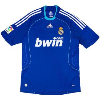 Thailande Maillot Real Madrid 2ª Retro 2008 2009 Bleu