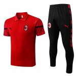 Polo AC Milan Ensemble Complet 2022-23 Rouge Polo AC Milan Ensemble Complet 2022-23 Rouge
