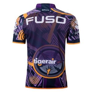 Thailande Maillot Melbourne Storm 2018 Purpura