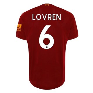 Maillot Liverpool NO.6 Lovren 1ª 2019-20 Rouge