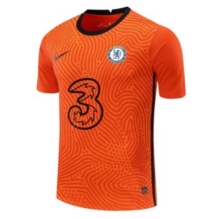 Thailande Maillot Chelsea Gardien 2020-21 Orange