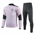 Survetement Manchester City 2020-21 Rose Noir Survetement Manchester City 2020-21 Rose Noir