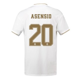 Maillot Real Madrid NO.20 Asensio 1ª 2019-20 Blanc