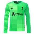 Thailande Maillot Liverpool Gardien ML 2021-22 Vert