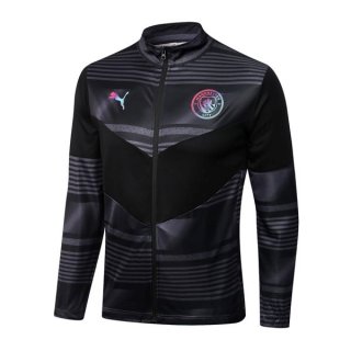 Veste Manchester City 2023 Gris Noir