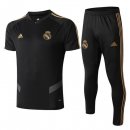 Entrainement Real Madrid Conjunto Complet 2019-20 Noir Jaune