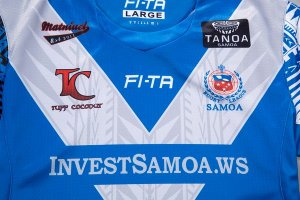 Thailande Maillot Samoa 1ª 2017 2018 Bleu