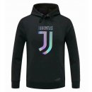 Sweat Shirt Capuche Juventus 2020-21 Noir