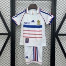 Maillot France 2ª Enfant Retro 1998