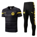 Maillot Borussia Dortmund Ensemble Complet 2022-23 Gris