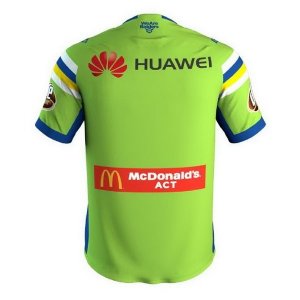 Thailande Maillot Canberra Raiders 1ª 2018 Vert