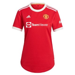 Maillot Manchester United 1ª Femme 2021-22 Rouge