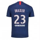 Maillot Paris Saint Germain NO.23 Draxler 1ª 2019-20 Bleu