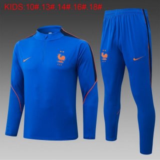 Enfant Training Top France 2026-27 Bleu 2