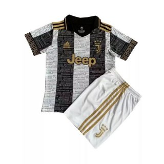 Maillot Juventus Spécial Enfant 2021-22 Gris Blanc