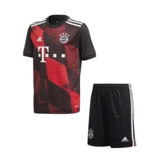 Maillot Bayern Munich 3ª Enfant 2020-21 Noir