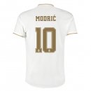 Maillot Real Madrid NO.10 Modric 1ª 2019-20 Blanc