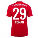 Maillot Bayern Munich NO.29 Coman 1ª 2019-20 Rouge