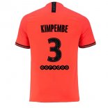 Maillot Paris Saint Germain NO.3 Kimpembe 2ª 2019-20 Orange