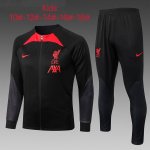 Enfant Survetement Liverpool 2023 Noir Enfant Survetement Liverpool 2023 Noir
