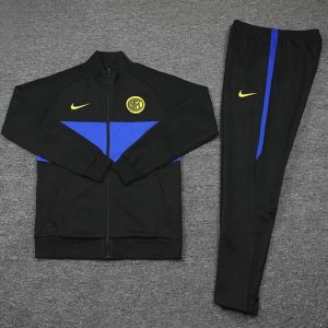 Survetement Inter Milan 2020-21 Noir Bleu Jaune