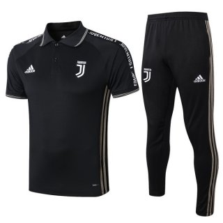 Polo Conjunto Complet Juventus 2019-20 Jaune Noir