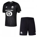 Maillot Lille 2ª Enfant 2020-21 Noir