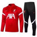 Survetement Liverpool 2020-21 Rouge Noir Blanc