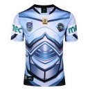 Thailande Maillot Cronulla Sharks 2017 2018 Bleu