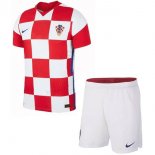 Maillot Croatie 1ª Enfant 2020 Rouge