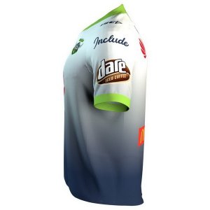 Thailande Maillot Canberra Raiders 3ª 2018 Blanc Bleu