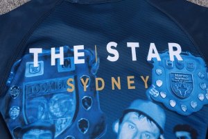 Thailande Maillot NSW Blues Classic Capitanes TRUE Bleue 2017 2018 Bleu