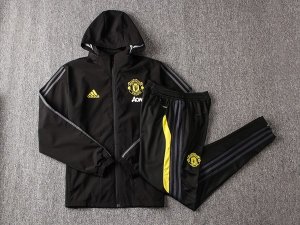 Coupe Vent Manchester United Conjunto Complet 2019-20 Noir