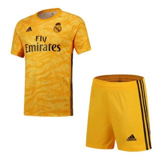 Maillot Real Madrid 1ª Enfant Gardien 2019-20 Jaune