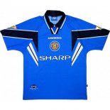 Thailande Maillot Manchester United 2ª Retro 1997 1998 Bleu