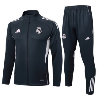 Survetement Real Madrid 2025-26 Gris 5 Survetement Real Madrid 2025-26 Gris 5