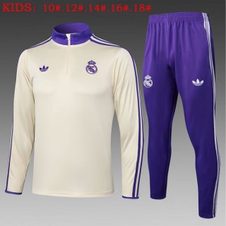 Enfant Sweatshirt Real Madrid 2025-26 Jaune 6